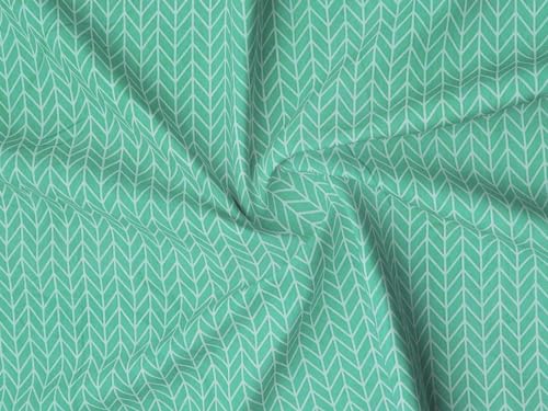 Image of RD TREND Presents Bedsheet for Single Bed Polycotton 210 TC, Size-60X90 Inches(152X228 CM), Single Bedsheet with Pillow Cover (18X28 Inches) Green