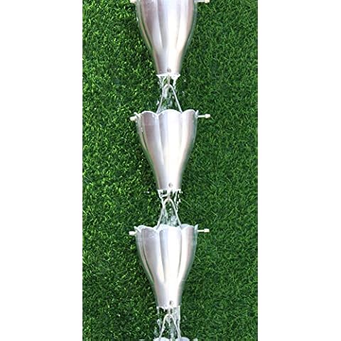 KAM Home Brown Plated Aluminium Rain Chain Cover