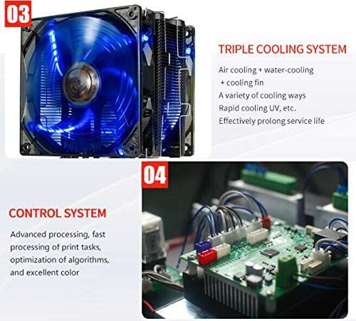 other1 A3 Size Automatic UV Flatbed Printer for PVC PET Card Cellphone case Glass Mugs Metal Wood Printing - Image 6