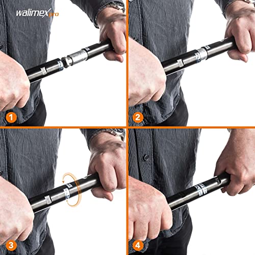 Hintergrundsystem Walimex pro für Fotografie 145-290cm