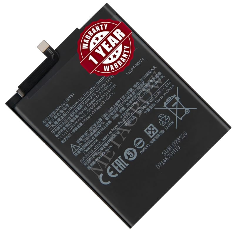 Image of Original BN37 Battery for Xiaomi Redmi 6 | Redmi 6A - (3000mAh) - 1 Year Warranty F9
