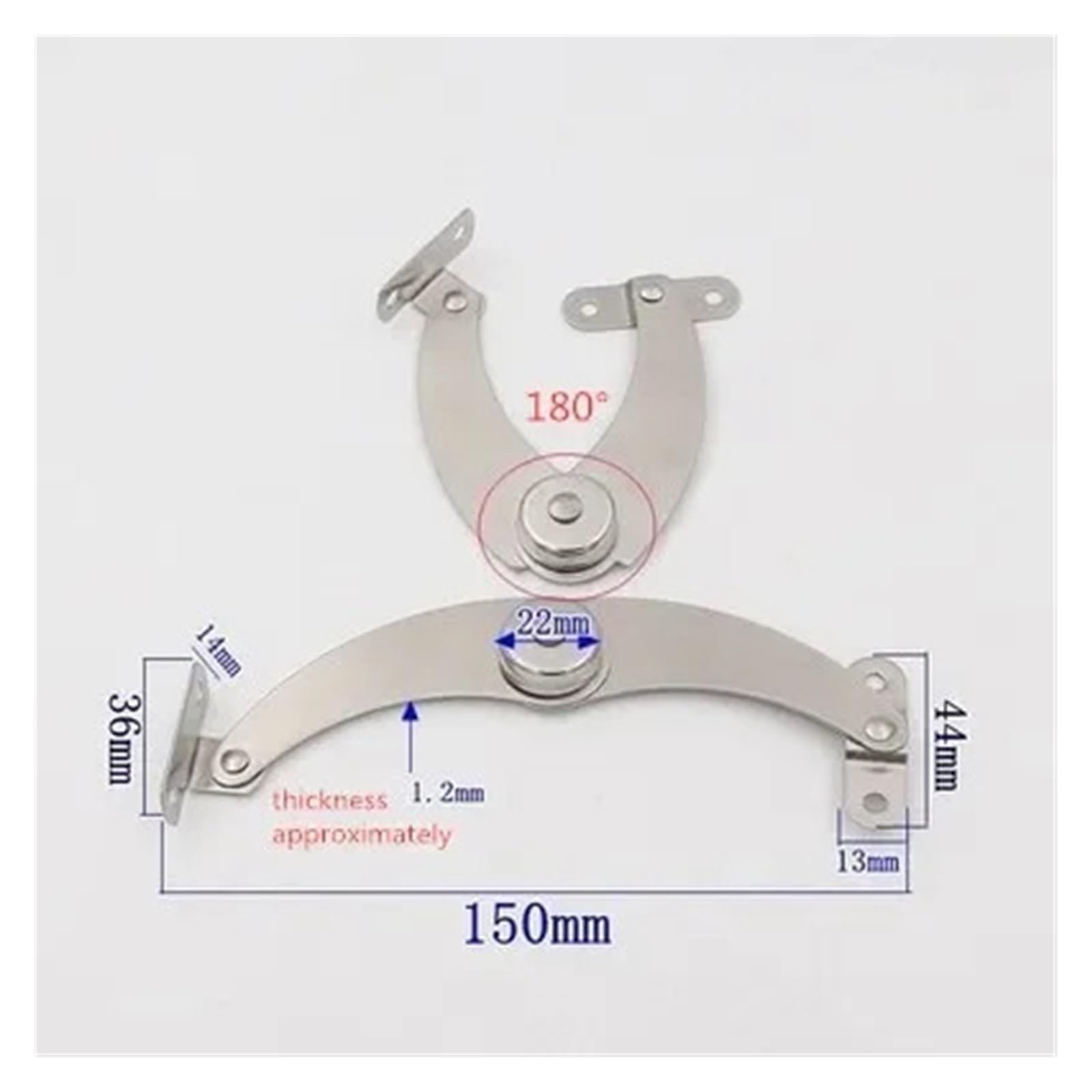 Compatible for use with Food Warming Equipment Set Angle Position Hinge, 150 Hngsetangle-2Ss KolCoh38253