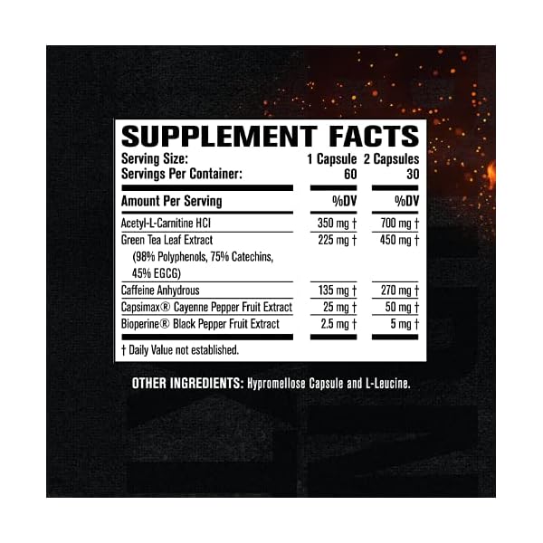 Burn-XT Clinically Studied Fat Burner & Weight Loss Supplement - Appetite Suppressant & Energy Booster - Fat Burning Acetyl L-Carnitine, Green Tea Extract, & More - 60 Natural Diet Pills