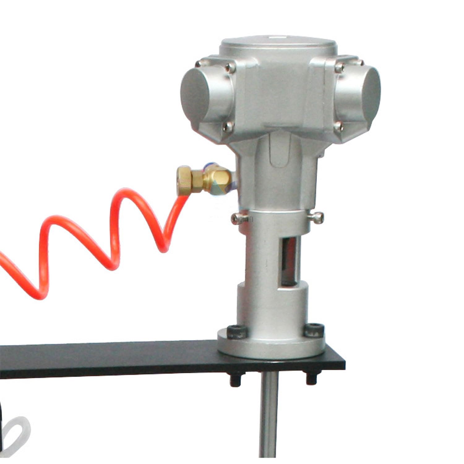 Miscelatore Pneumatico per Vernice da 5 Galloni, Miscelatore di Liquidi a Sollevamento Automatico, Miscelatore d'Aria in Acciaio Inossidabile da 2600 Giri/min 1/8 HP