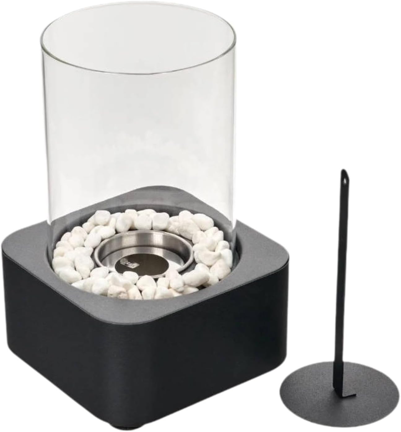 BNF® Tabletop Fire Pit Decorative Portable Fire Pit for Living Room Bedroom Patio Black|Home & Garden | Home Improvement | Heating Cooling & Air | Fireplaces & Stoves | Fireplaces