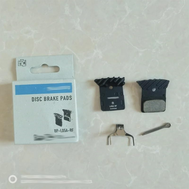 L05A Road Bicycle Resin Brake Pads Ice Tech Cooling Fin Compatible with R9170 R8070 R7070 RS805 RS505 XTR M9100 K03S K04Ti