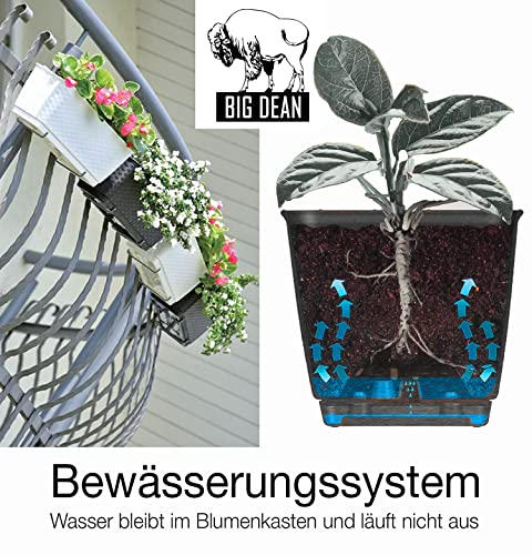 BigDean Bloembakken XXL 90 liter 43 cm hoog 63 cm