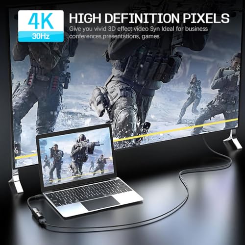 Image of Verilux USB C Hub 3 in 1 USB 3.0 Hub 4K HD USB C to HDMI Hub Support PD100W Charging & 5Gbps Data Transfer Universal USB C Hub for Phone, PC, Laptop, Flash Drive