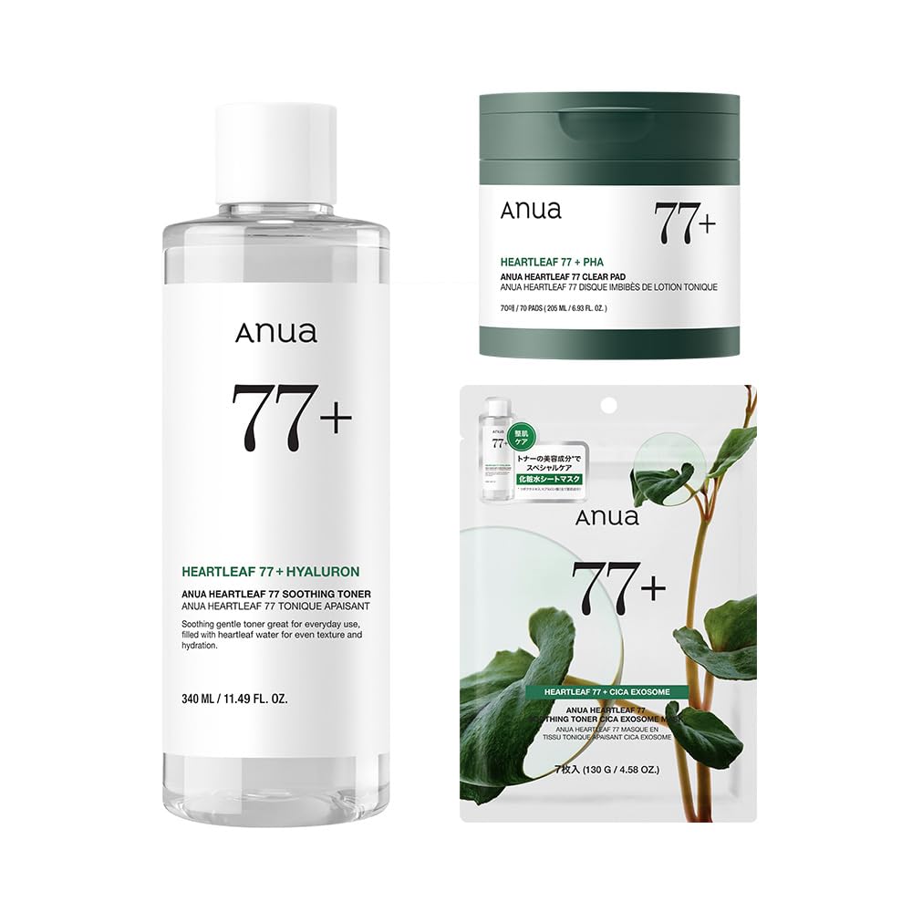 Amazon.co.jp: ANUA(アヌア) ドクダミ 77スージングトナー340ml+