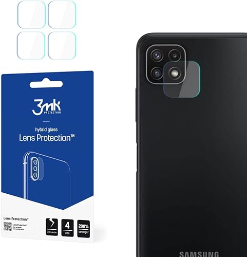3MK Juego de 4 Tapas para Objetivos Samsung Galaxy A22 5G