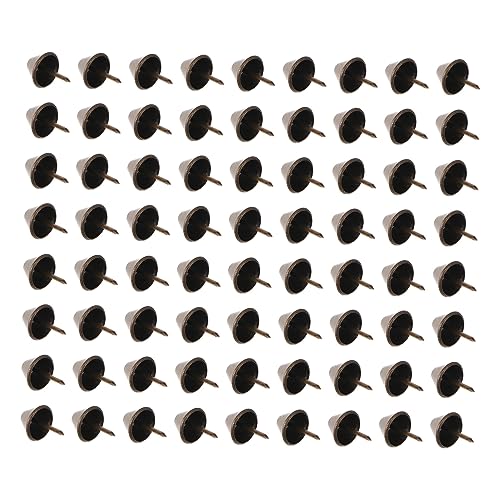 DIYEAH 100Piezas Tachuelas de Muebles Antiguos Decoración de Sofás Sillas y Camas Clavos de Tapicería Vintage de Resistente y Duradero