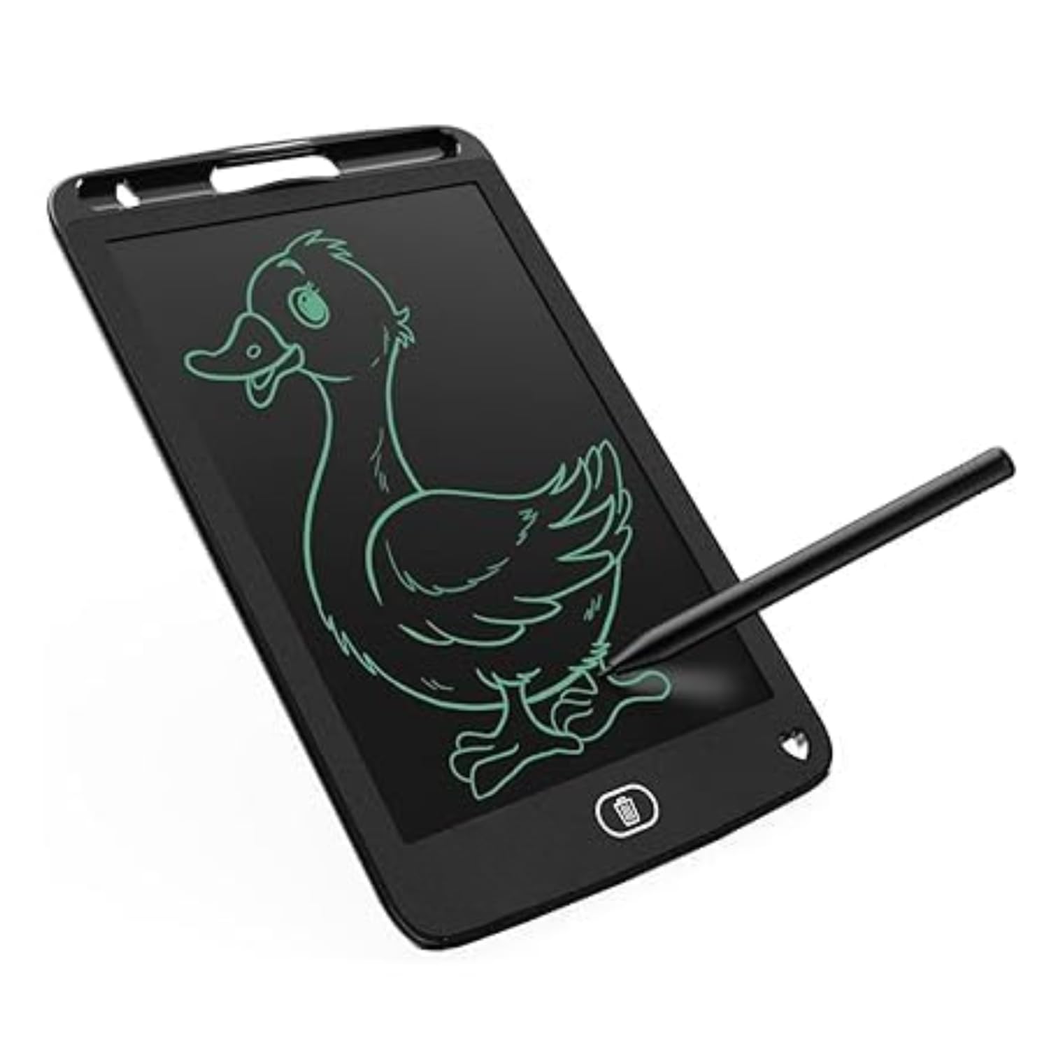 (10 Years Assured Warranty) LCD Writing Tablet 8.5 Inch – Reusable Digital Drawing Pad with Stylus Pen, Portable Electronic Writing Board for Kids Learning, Notes & Office Use (Black)-image-3