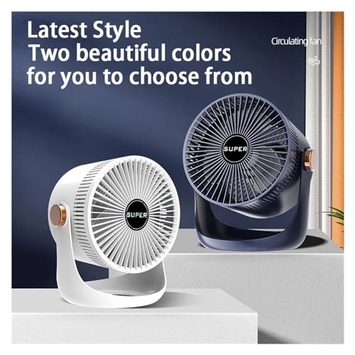 Ventilateur portable Feng Shui mini circulateur d'air blanc USB de table