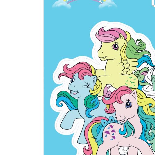 Image of Hasbro My Little Pony Adhesive Vinyl Decal | Colorful Pony Sticker for Laptop or Water Bottle