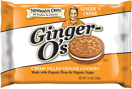 Newman's Own Newman-O's Sandwich crÃ¨mes, Ginger-O's, 13-oz. (Pack of 6) - //coolthings.us