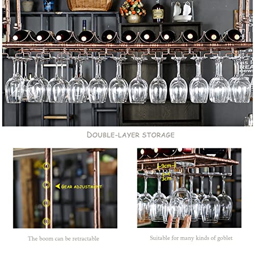 Casier à bouteilles au plafond : la solution pour libérer de l'espace de bar - 4
