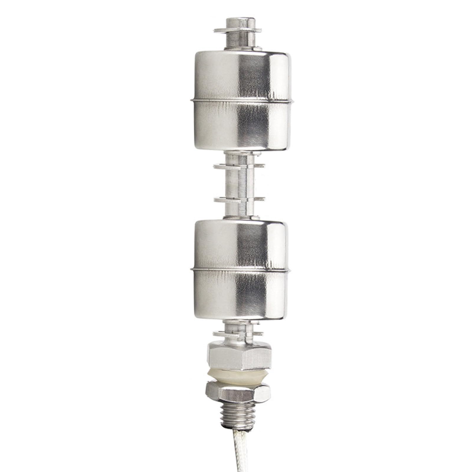 Buxuaaaa 150Mm Ball Float Switcher Steel Liquid Levels Sensors For Aquariums Pool Tanks Pump For Agricultural Irrigation Steel Float Switcher For Tanks Pool