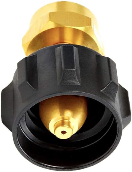 Hooshing Propane Refill Adapter for 1lb Propane Tanks QCC1 Regulator Valve Fits QCC1/Type1 Propane Tank