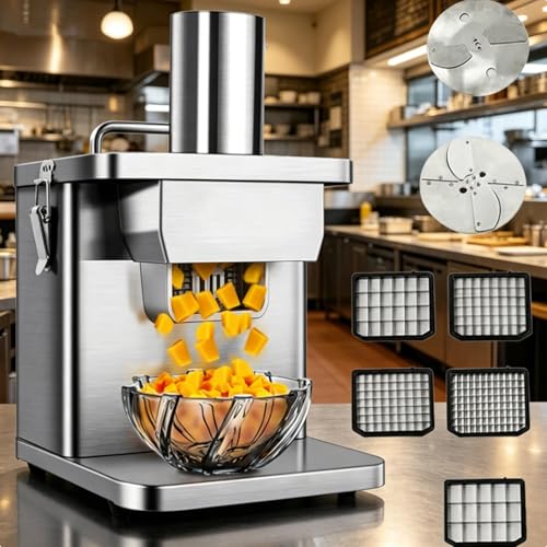 Cortadora Eléctrica Multifuncional 3 en 1 250W Acero Inoxidable