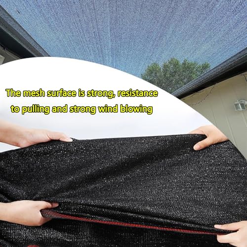 Filet d'ombrage rectangulaire bâche extérieure occultante 90% pour balcon - 7