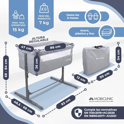 Variante de Mobiclinic cuna colecho Moon