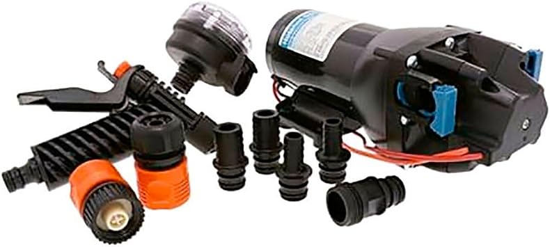 Jabsco Q401J-118N-3A, HotShot HD4, 12 Volt, 4 GPM 60PSI Heavy Duty Washdown Pump