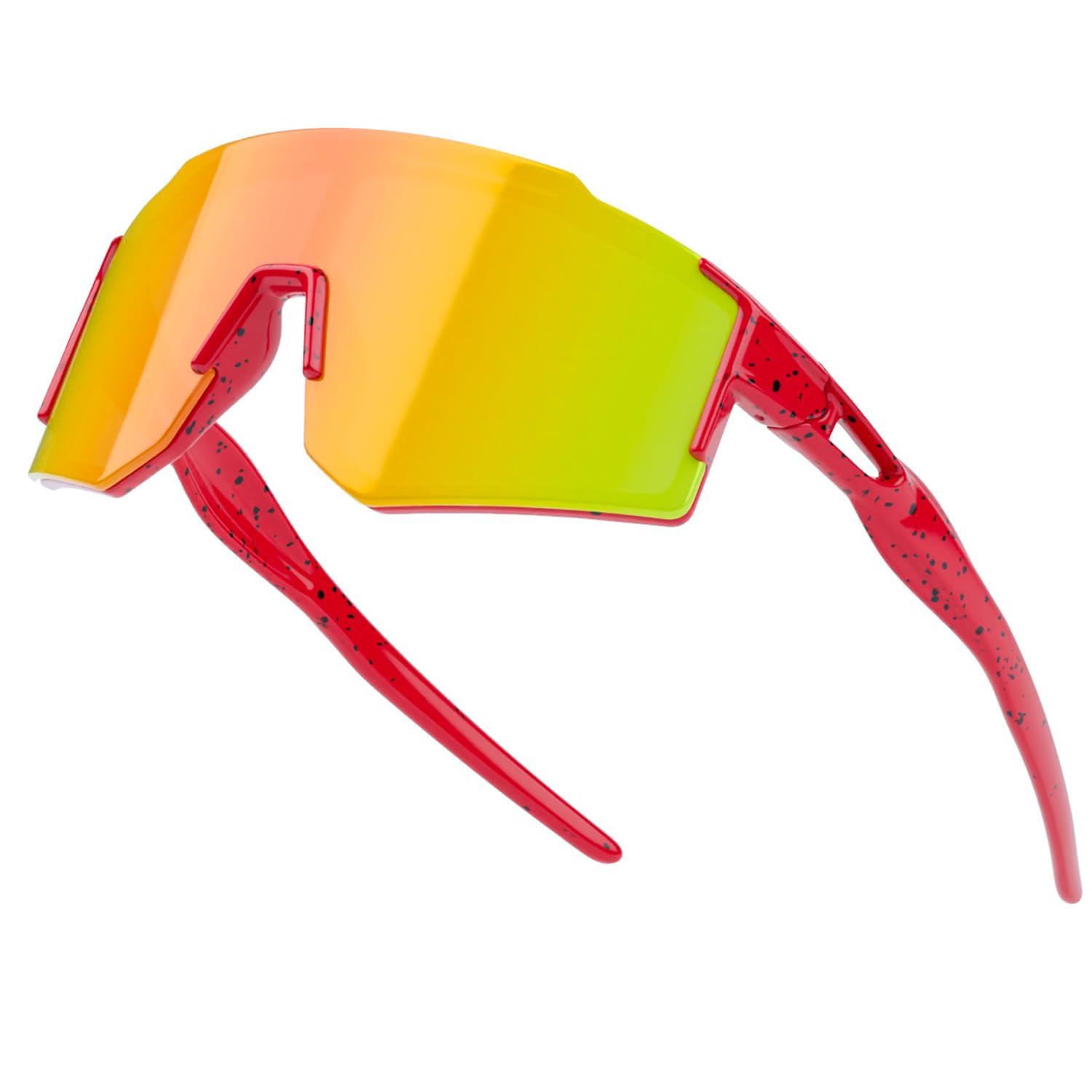Occhiali da sole da baseball per ragazzi e ragazze, occhiali da sole sportivi UV400 da baseball, occhiali da ciclismo