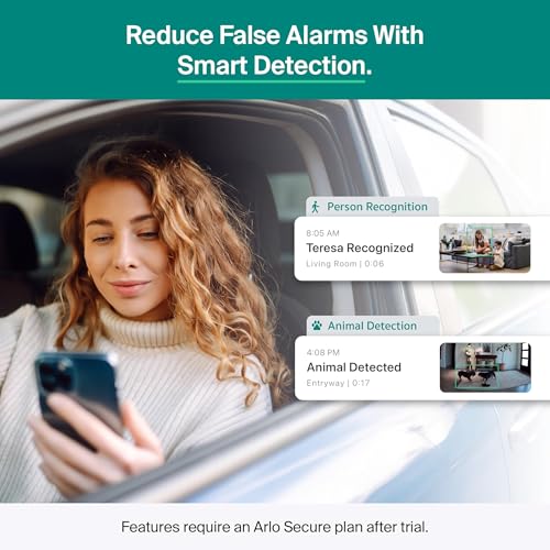 Arlo Essential Indoor Pan Tilt Zoom Security Camera 2K - 1-Cam + 6 Mo Plan - image 2