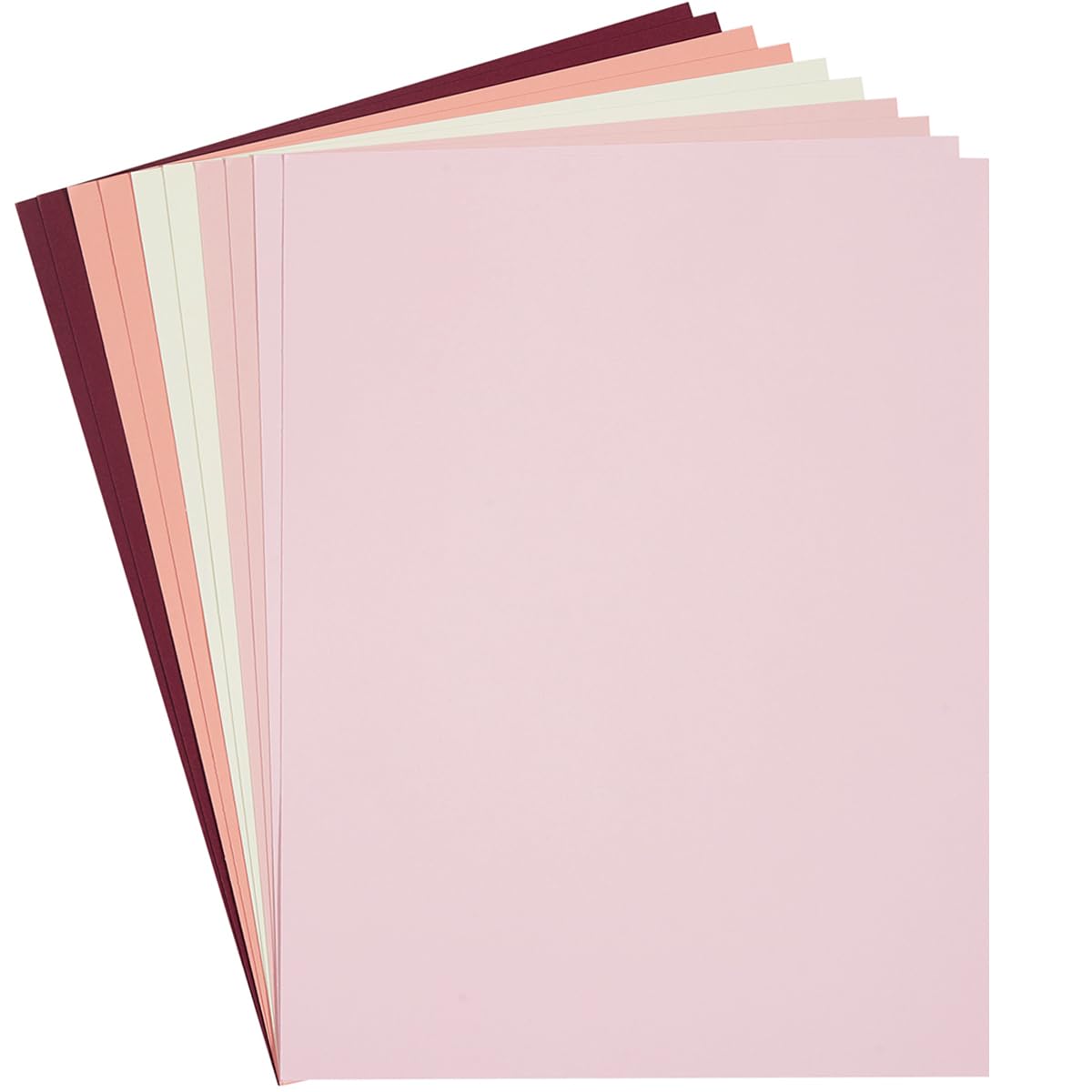 Photo 1 of 30 Sheets 8.5x11 Red Tones Cardstock Paper 250GSM Thick Paper Cards for Birthday Party, Invitations, Cricut Card and DIY Crafts Decoration