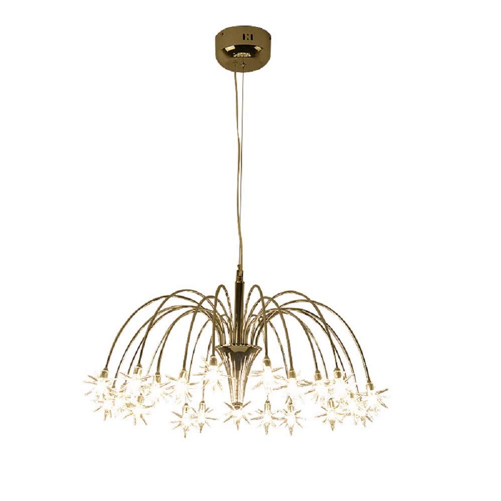 S.N star chandelier tree branch warm light ceiling light LED Snowflake Meteor pendant lamp Living Room Restaurant Luxurious and Noble Life