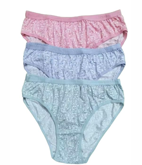 Women Cotton Mid-Rise Panties Pack of 3 | Soft Stretch Comfortable Bikini Underwear Innerwear (Grey Combo)-image-47
