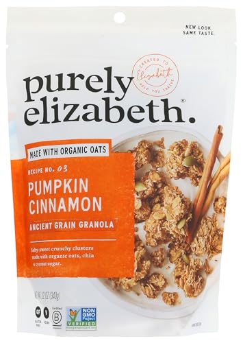 Purely Elizabeth, Granola Pumpkin Cinnamon Ancient Grain, 12 Ounce