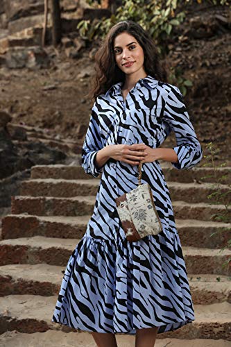 Image of Myra Bag Floral Purse - Canvas Bags for Women, Over The Shoulder Purse