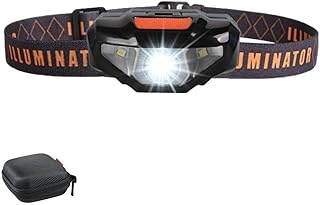 LED Headlamp Flashlight with Carrying Case, COSOOS Head Lamp,Waterproof Running Headlamp,Bright Headlight for Adults,Kids,...