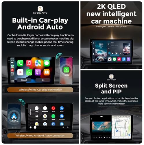 Carplay Android Auto para Hyundai Sonata NF 2008-2010 con mandos al volante SWC 3