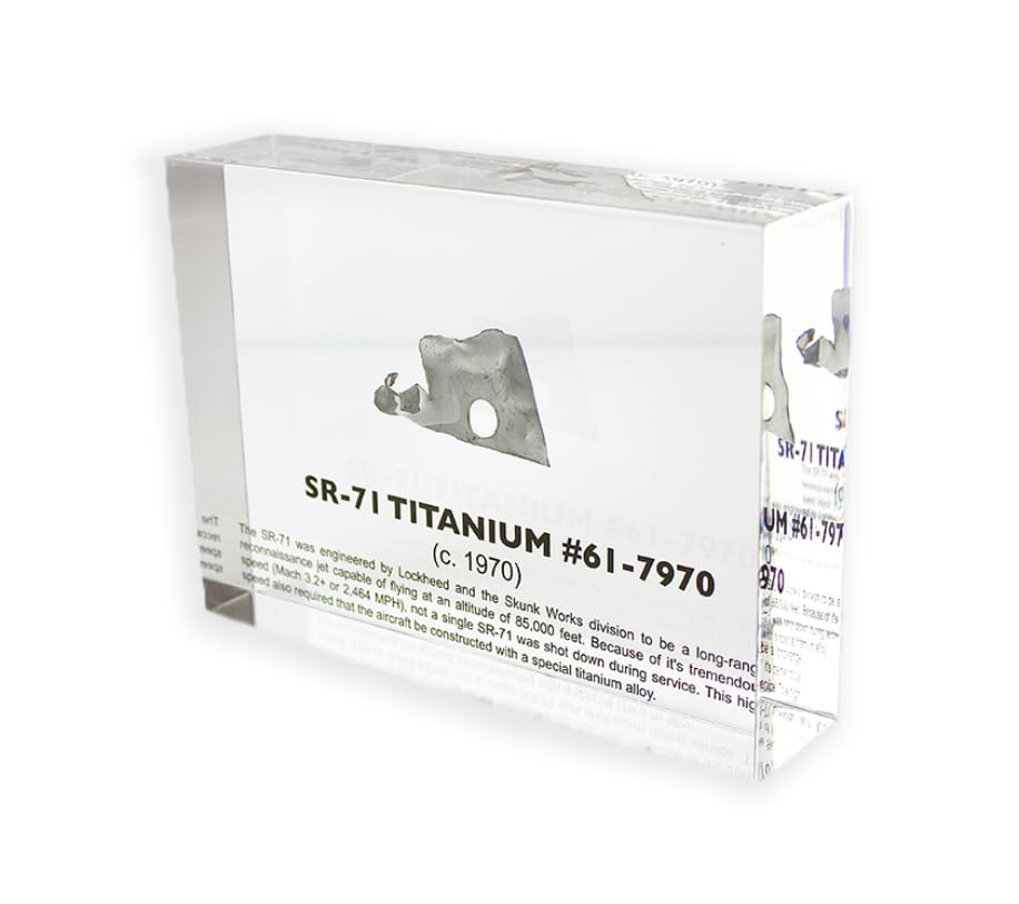 Amazon.com: SR-71 Blackbird Titanium Display - Authentic Titanium