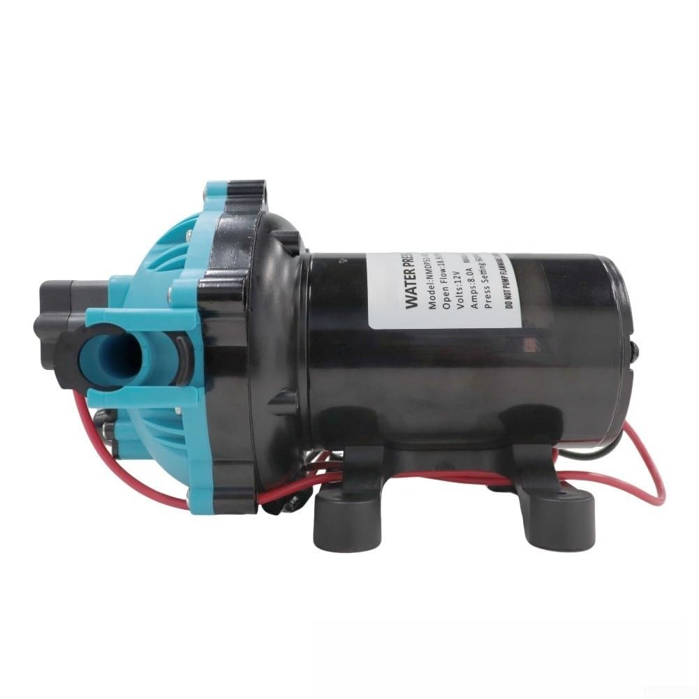 12V Selbstansaugende Membranpumpe 35 PSI Druckwasserpumpe