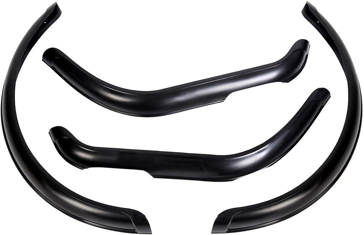 Kojem Fender Flare Kit Compatible with 1955-1986 Jeep CJ CJ5 CJ7 Factory Style Front and Rear 4Pcs Mudguard Wheel Flare, Wheel Eyebrow
