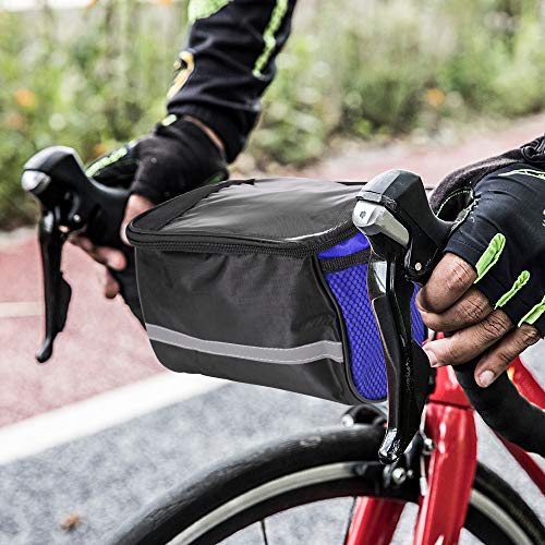 Regali d'inverno Borsa per manubrio bici, borsa