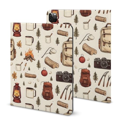 Coque iPad Pro 11 avec porte-crayon et support smart cover réveil automatique