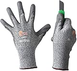 GYC Gloves, Cut Resistant Gloves Safety Work Gloves - Level 5 Cut Protection, 10 Pairs Pack - High Performance Dexterity & Breathability, Comfortable (TK-713A/Size 9 - LARGE, 10 Pairs)