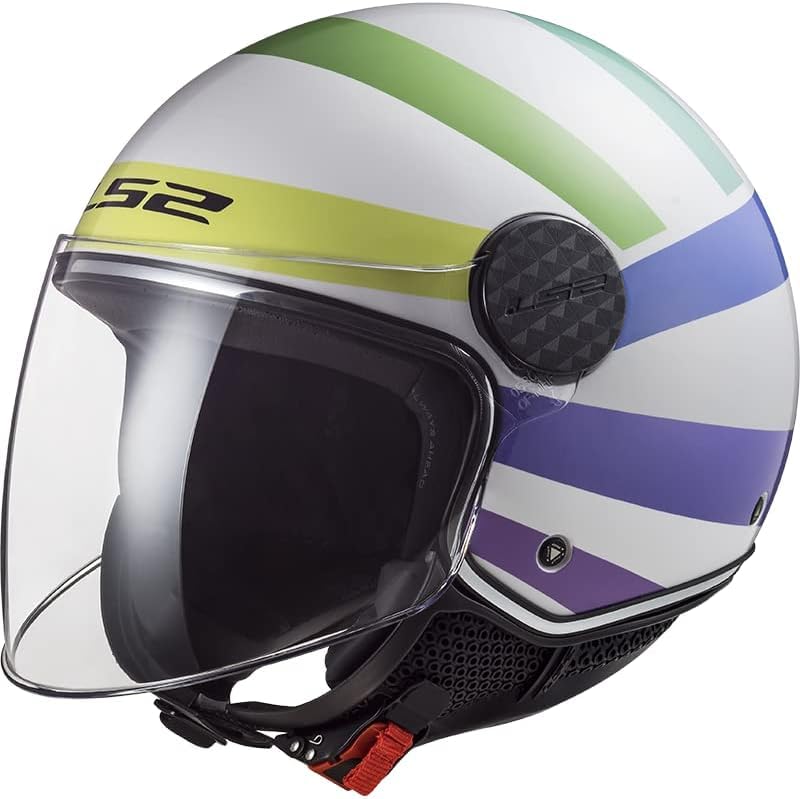 Casco Jet Moto LS2 Sphere Lux Swirl contra el calor y falta de visión