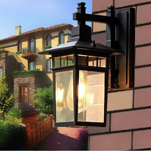 Lampe murale imperméable style vintage industrie pour éclairage extérieur jardin - 5