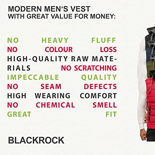 Blackrock Herren Outdoor-Weste in Slim-Fit für Aktivitäten