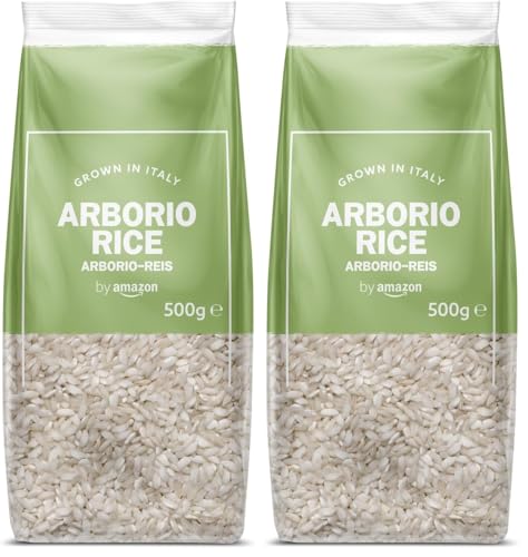 by Amazon Arroz Arborio, 500g (Paquete de 2)