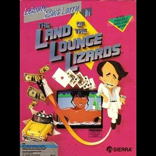 Leisure Suit Larry in the Land of the Lounge Lizards (1987, Sierra On-Line) copertina