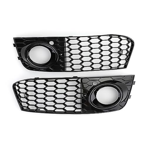 Parrilla de lámpara antiniebla para coche A4 B8 RS4 2009-2012 compatible con 8KD807682 8KD807681