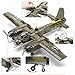 General Jim's WWII Iron Empire JU-88 Bomber Plane Building Blocks Set, 559 Pieces German Twin-Engine Aircraft Model w/Display Stand, Detailed WWII Airplane Compatible w/Major Brick Brands | GJ-WW2GB