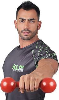 Halter Kl Master Fitness para Academia Emborrachado 3 Kg