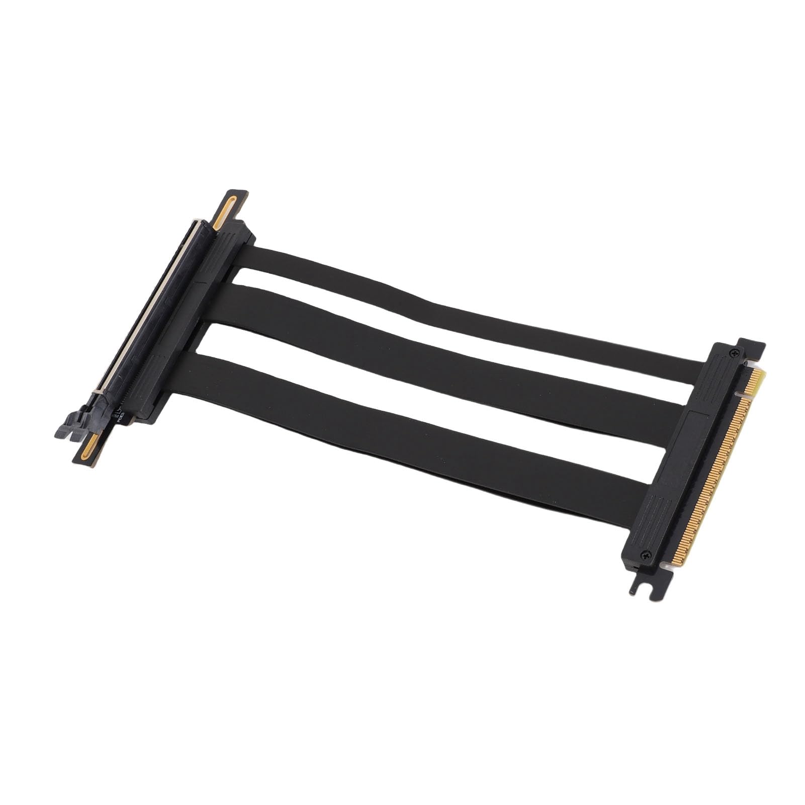 Keenso Cavo Riser Schermato PCIe 5.0 X16 con Flusso D'aria Migliorato per PC RTX 4090 (Ti) Che Costruisce 128 Gbps per gli Appassionati di PC Case Server ITX 1 Confezione (20 cm)